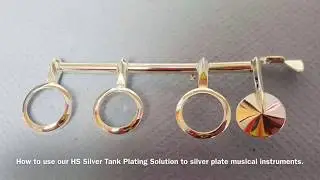 How to plate musical instruments