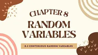 Probability Density Function of Continuous R.V - 1