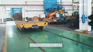Heavy-Duty 60T Low-Voltage Rail Electric Transporter