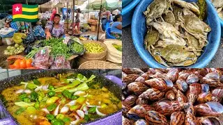 Buying and cooking Togolese most delicious and appetizing foods in lomé Togo 🇹🇬 west Africa 🌍
