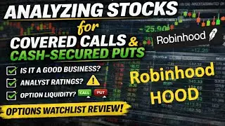 HOOD | Options Watchlist Review (Covered Calls & Cash-Secured Puts)