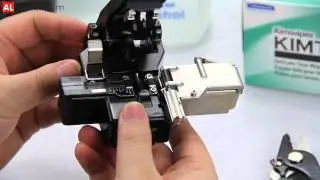How to use FUJIKURA CT-05/CT-06 Fiber Cleaver to Cleave the Fiber Optic Cable