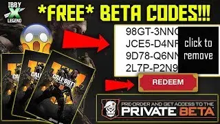 Black Ops 4 BETA CODES for *FREE* be QUICK!!! (Black Ops 4 Beta Codes Giveaway)