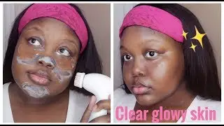 My Skincare Routine For Clear Glowy Skin | Duvolle Radiance Spin-Care System Review | 70% OFF 😱