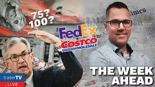 THE WEEK AHEAD -THE FED 75 or 100?,  $JUNS, IPO, and $FDX $COST $LEN #EARNING - (Eps.12)