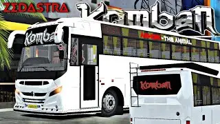 🛑KOMBAN AGHORI🤍☠️||ZEDASTRA BS6 ⚡||DOWNLOAD NOW🌟||MOD AND 4K LIVERY👇|| #bussidmod #bussid 