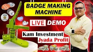 World's Cheapest Badge Making Machine - TESTED
