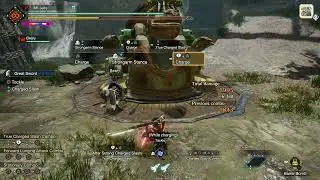 Monster Hunter Rise Sunbreak - Great Sword - Barrel Bomb Wake up move