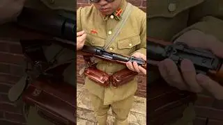 Original Imperial Japanese Late Pattern Ko Ammunition Pouches & Belt Set #reenactment #militaria