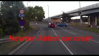 Newton Abbot car crash at Penn Inn