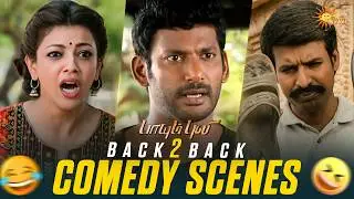 Paayum Puli - Back to Back Comedy Scenes 😂 | Vishal | Kajal Aggarwal | Adithya TV