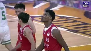 Precious Momowei slam and block to end 1st half | UAAP Season 86 Men's Basketball