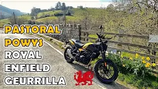 Powys, Crossgates to Tylwch - Exploring Wales on the Royal Enfield Guerrilla 450