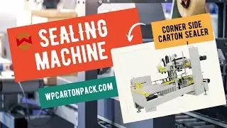 WIN-WIN PACK Automatic Corner Edge Sealing Machine with its Comprehensive Design/Carton Sealer