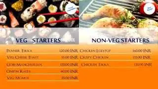 Pink City Restaurant video menu
