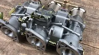 WEBER 40 IDA 3c Vergaser Porsche 911 Dreifach-Vergaser Links