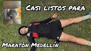 CASI LISTOS PARA MARATON MEDELLIN