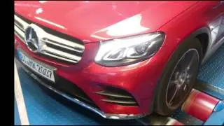 Mercedes GLC AMG Line SUV 4MATIC 220 D Performance Tuning Test - Der Holgi - Kuzka Performance