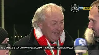 TV 12 Sets Record-Breaking Italian Amateur Cup: 84,000 Viewers | January 6, 2026