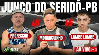 MORANGUINHO X PROFESSOR X LAMBE LAMBE JUNCO SERIDO 24/07/2025 #SINUCAAOVIVO #SINUCA #aovivonoyoutube