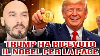 TRUMP HA RICEVUTO IL NOBEL PER LA PACE. 