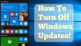 How To Turn Off Windows 10 Updates