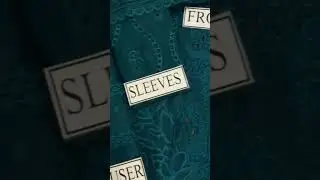 heavy embroidery dress