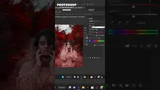 Create teel and orange colour effect in Photoshop #photoshop #photoshoptutorial #colourgrading