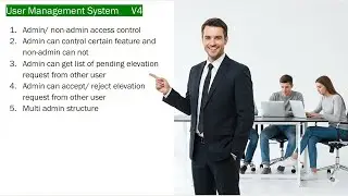 AI generated User Management web application (Admin/ non-admin access control) v4