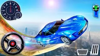 Car Stunts Vertical Ramp Simulator 3D - Impossible Mega Tracks Racing - Android GamePlay #2