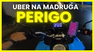Dangerous Dawn in Recife: Uber Moto at the Edge of the Streets!