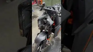 Unboxing the KTM 1390 Super Duke R💥 #ktm #superduker #bikelife #shorts