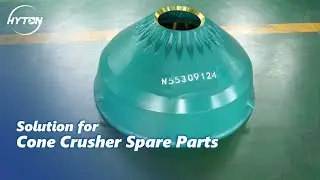HP3 Cone Crusher Machine Wear Part Mn18Cr2 Mantle
