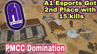 A1 Esports Got 2nd Position With 15 Kills In PMCC BD 2021