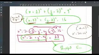 Coordinate Geometry Of Circle - O level / IGCSE ADD Maths (Part 1) !!!