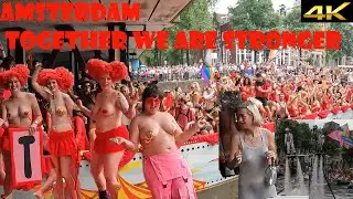 TOGETHER WE ARE STRONGER. Canal Pride Amsterdam 2025 🇳🇱 | Celebrating Unity & Diversity