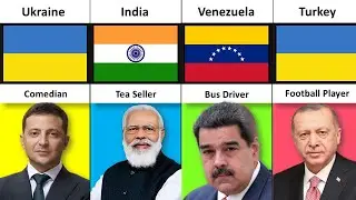 World Leaders Original Jobs From Different Countries
