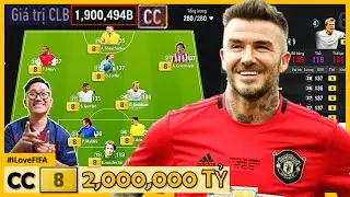 Phá Căng 2.000.000 Triệu Tỷ BP Tưới LOVE ALL IN XÂY DỰNG SIÊU ĐỘI HÌNH CC +8 KHỦNG NHẤT FCO 2025