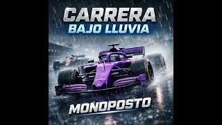 Monoposto 🏎️ Carrera con lluvia ⛈️ #monoposto
