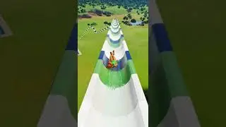 The Most UNHINGED Water Slide Ever Made 🤯🌊/ Planet Coaster 2