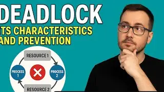 Deadlock , Characteristics and  prevention  of dealock.|| operating system