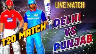 DELHI VS PUNJAB T20 MATCH HARDCORE MODE IN Real Cricket&trade; 20