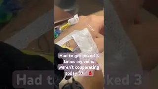 💉 needles don&rsquo;t hurt💉🩸 #chronicillness #disability #pots #infusiontherapy #nurse