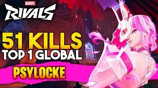51 KILLS with PSYLOCKE?! 🦋 MARVEL RIVALS Eternity Rank Masterclass ! (Scraftty)