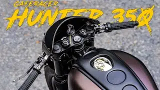 Master Caferacer Hunter 350 X | Modified RE Hunter 350 In Caferacer