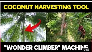 wonder climber machine|| vivasayam || coconut farming