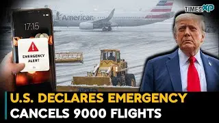 U.S. Declares Emergency, Cancels 9000 Flights| Indians In The U.S.