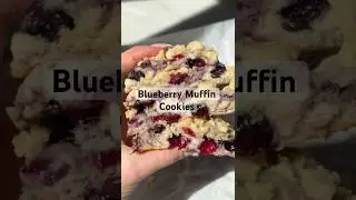 Blueberry Muffin Cookies