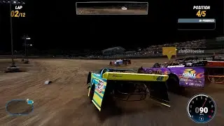 World of Outlaws Dirt Racing 24 | Xtreme Dirt Racing League R1 | Pro Late Models Heat Race