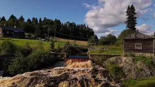 Ruins of the old Valtion mill (fin. Valtion)/Руины старой мельницы Валтион (фин. Valtion)